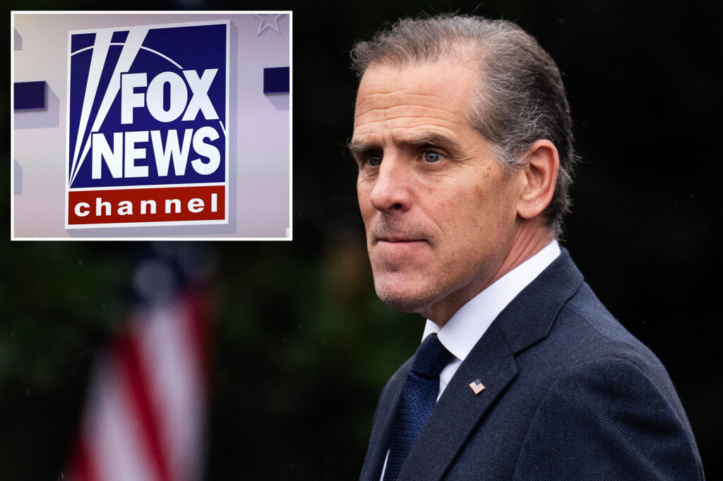 Hunter Biden leaves the Porn's Demand