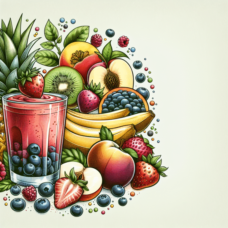 easy fruit smoothie recipes for beginners