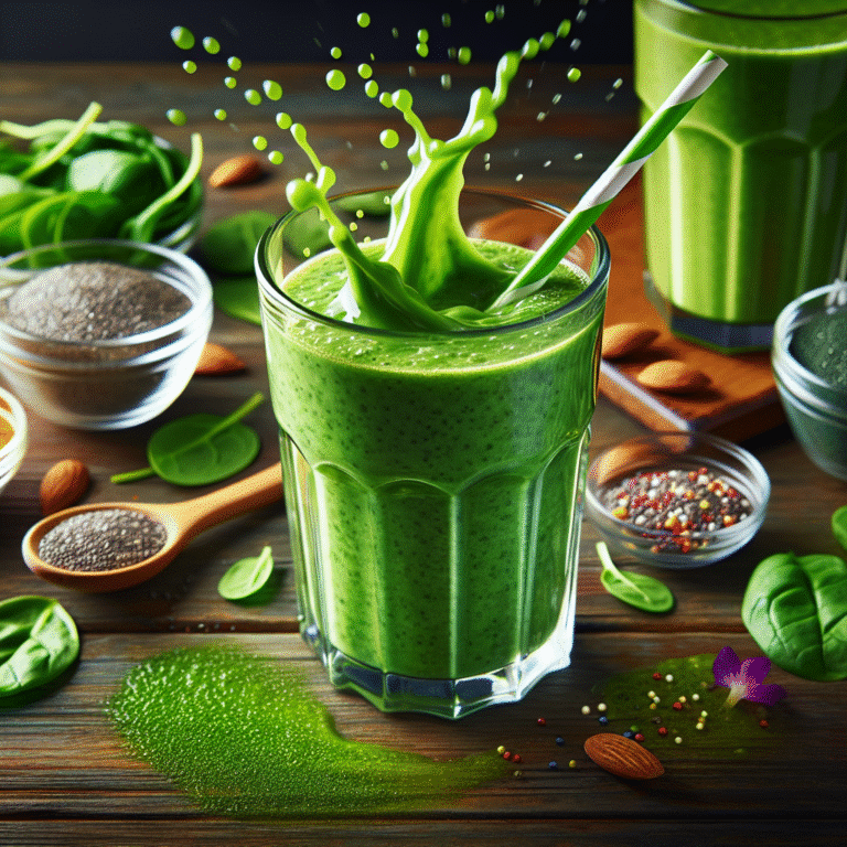high-protein green smoothie ideas