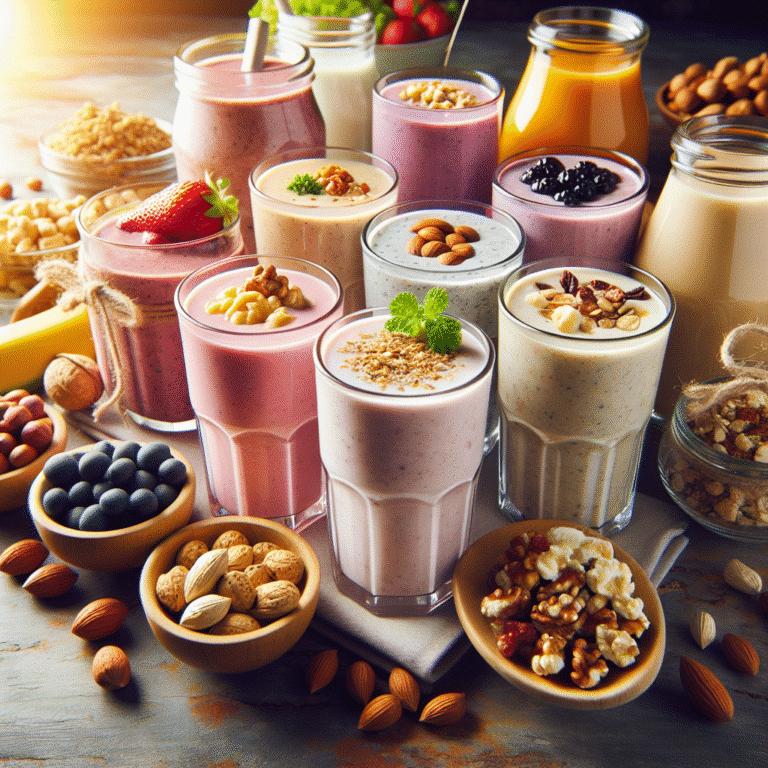 protein-packed breakfast smoothie ideas