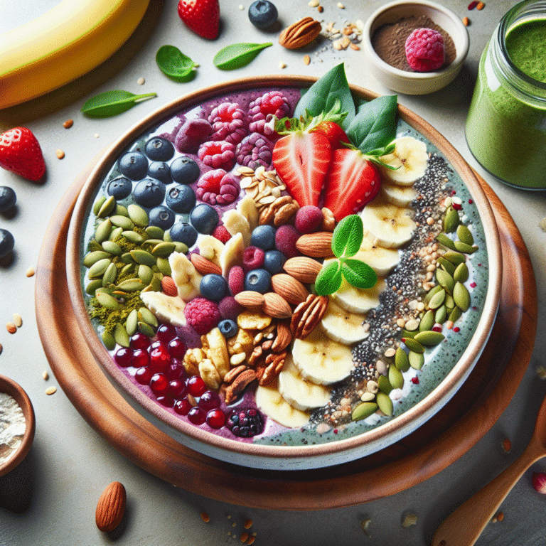High-Protein Smoothie Bowl Ideas