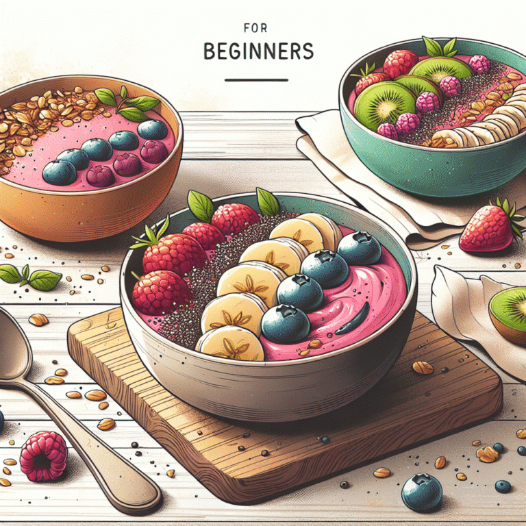 Easy Smoothie Bowl Recipes for Beginners