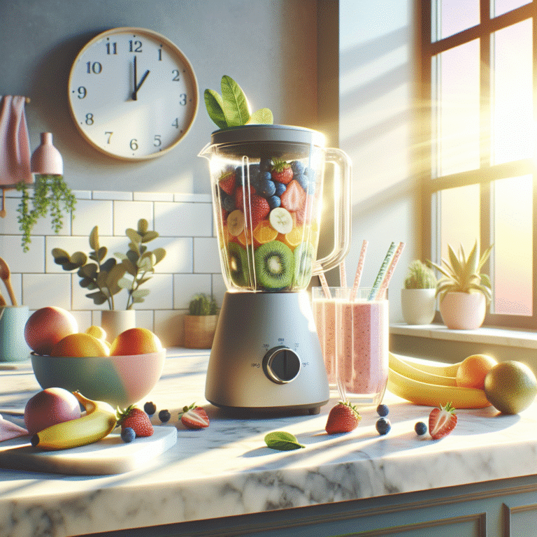quick fruit smoothies for busy mornings