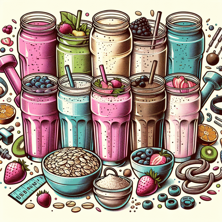 protein smoothies for gym-goers