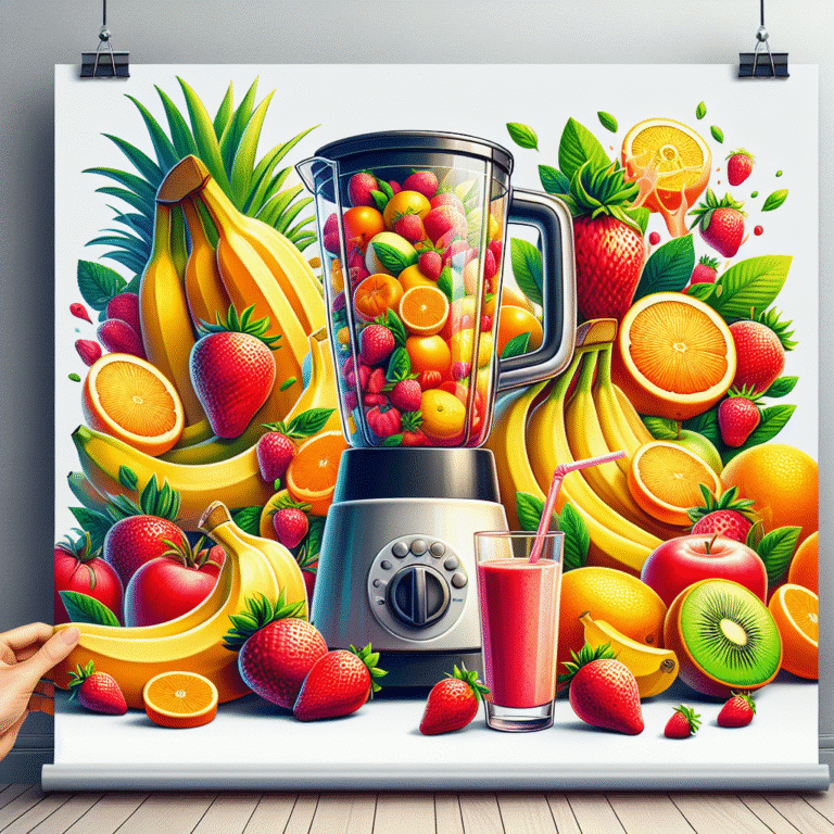 fruit smoothie for energy boost