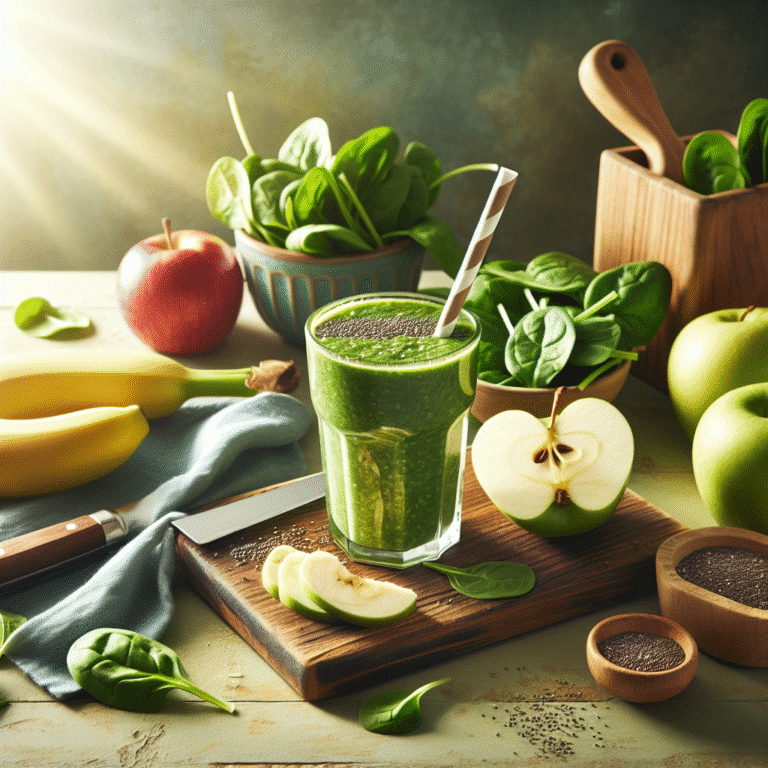 quick green smoothie breakfast ideas