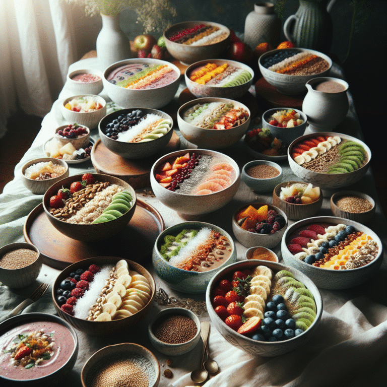 Low-Calorie Smoothie Bowl Recipes