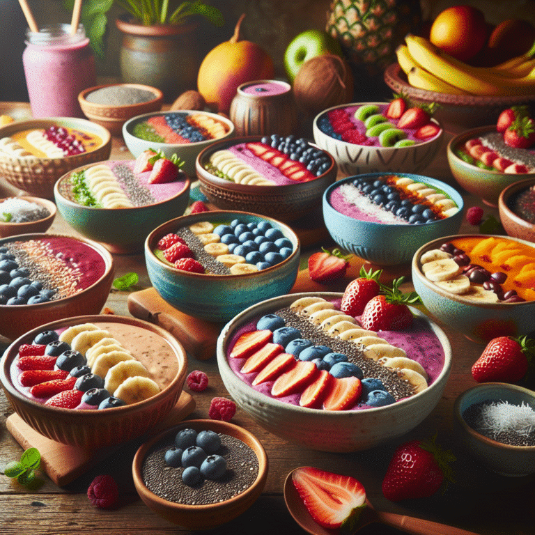 Vegan Smoothie Bowls at Home