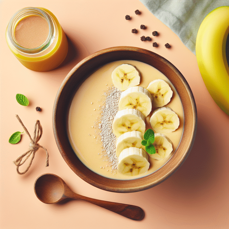 Easy Smoothie Bowl with Banana