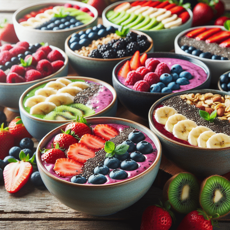 Healthy Smoothie Bowls for Breakfast