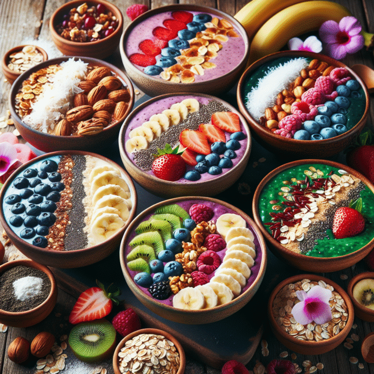 High-Protein Smoothie Bowl Ideas