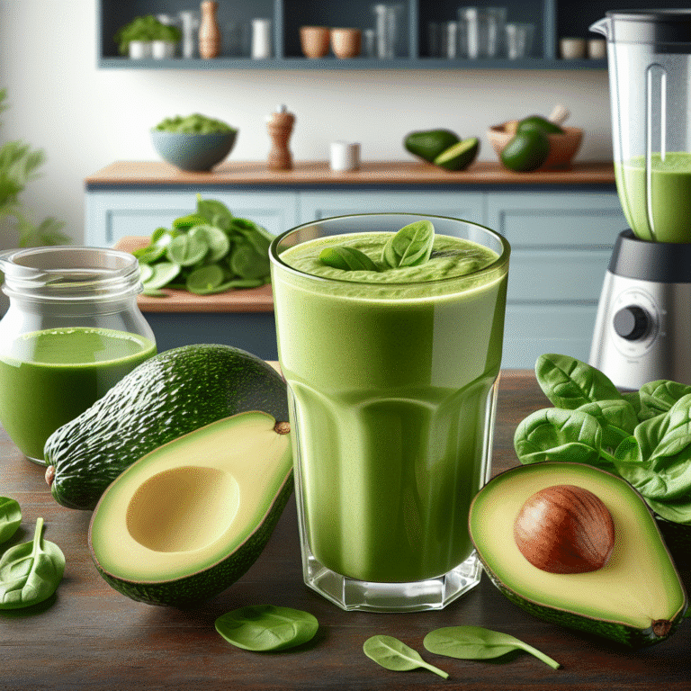 green smoothie recipes with avocado