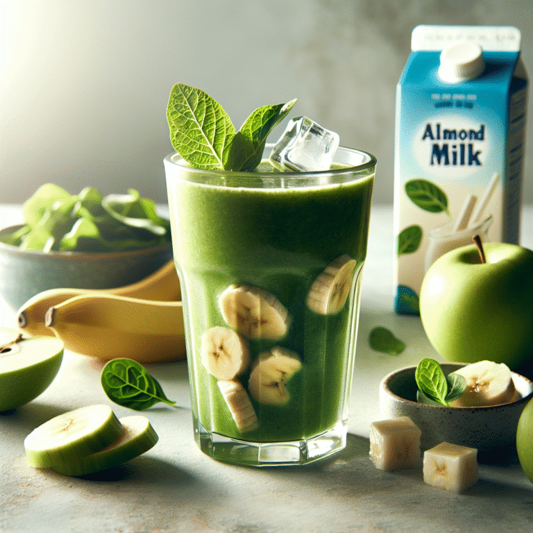 healthy green smoothie without dairy